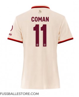 Günstige Bayern Munich Kingsley Coman #11 3rd trikot Damen 2024-25 Kurzarm